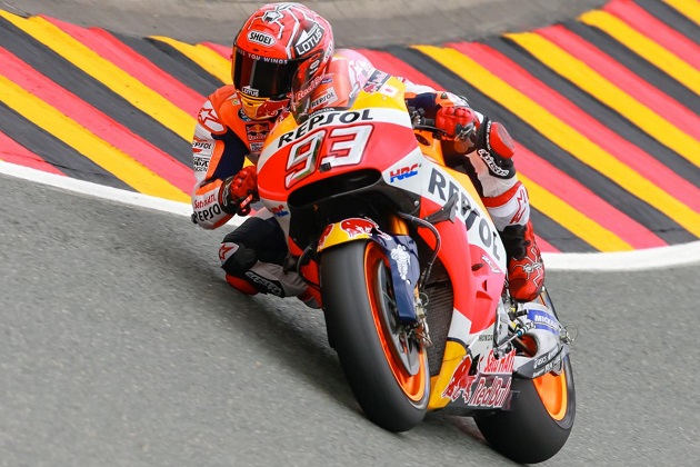 MotoGP / Sachsenring - Pole pour Márquez, déroute pour Lorenzo.