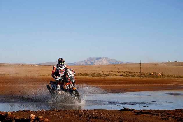 Dakar 2016 / Etape 7 - Antoine Meo remporte sa première étape !