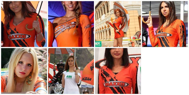 Election de miss Enduro 2013.