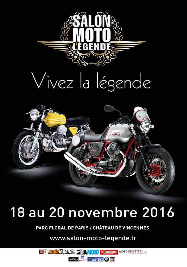 Moto Guzzi à l'honneur au Salon Moto Légende 2016.