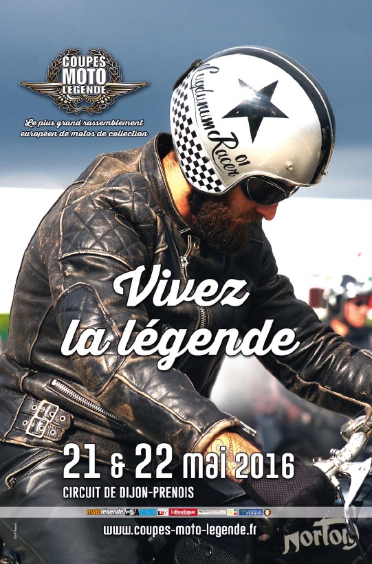 24ème Coupes Moto Légende - Les 21 et 22 mai à Dijon-Prenois.