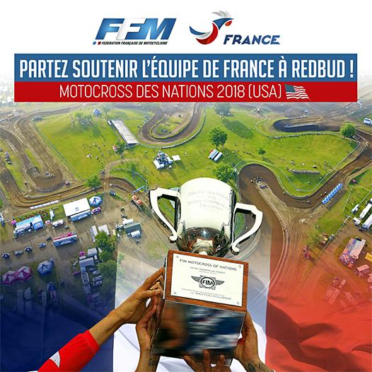 Envolez vous aux USA pour soutenir les Bleus au Motocross des Nations 2018.
