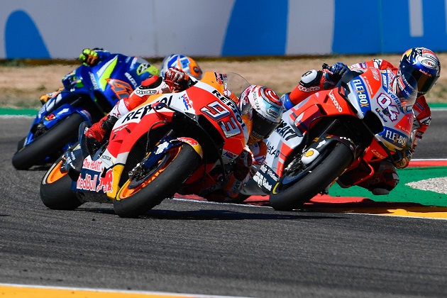 MotoGP / Aragon - Marquez stoppe les Ducati.