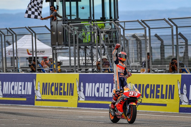 MotoGP / Aragon - Márquez se fait la malle.