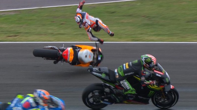 MotoGP/Argentine - Crutchlow remporte une course totalement barrée.
