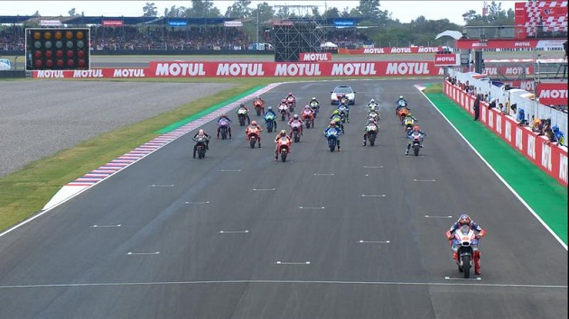 MotoGP/Argentine - Crutchlow remporte une course totalement barrée.