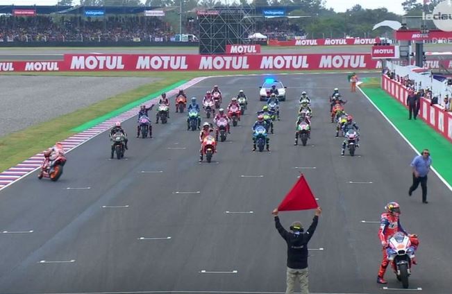 MotoGP/Argentine - Crutchlow remporte une course totalement barrée.