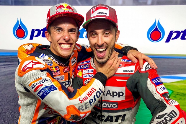 MotoGP - Marquez s'impose sur le fil en Thaïlande. 