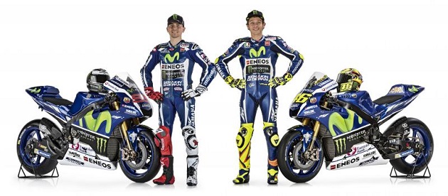 MotoGP - Rossi et Lorenzo dévoilent la YZR-M1 cuvée 2016.