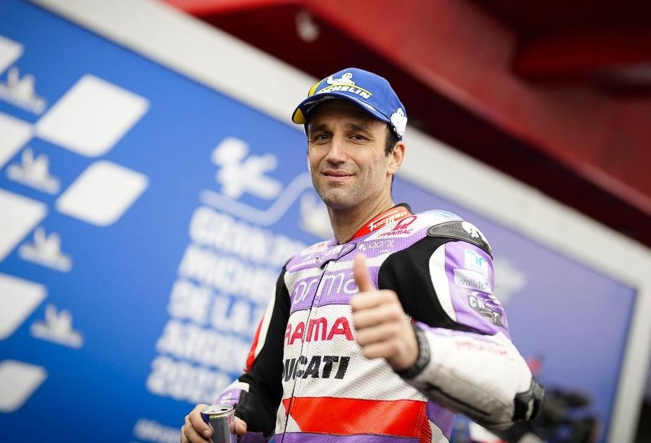 Zarco sur la seconde place du podium