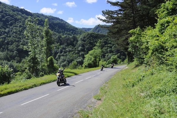 Une étape marathon de 900km sur le Moto Tour 2016.