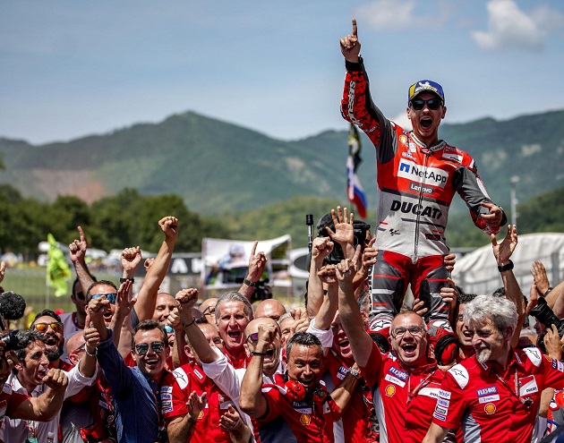 MotoGP - Lorenzo se reveille au Mugello.