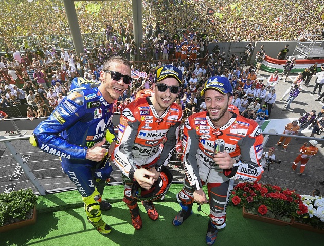 MotoGP - Lorenzo se reveille au Mugello.