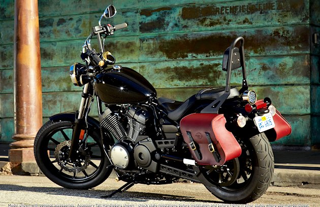 Opération customing pour les Yamaha XV 950.