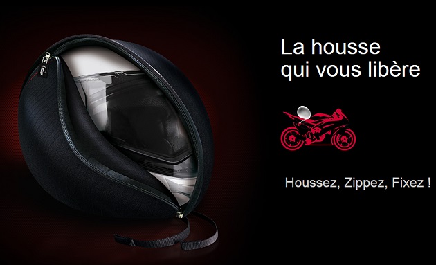 K360 - La solution pour ne plus avoir à transporter son casque.