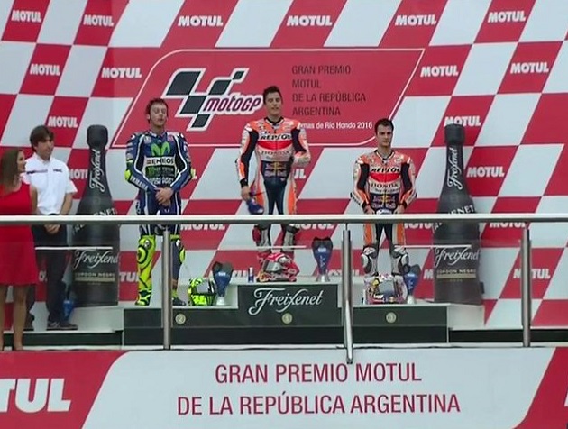 MotoGP / Argentine - Marquez l'emporte. Iannone s'emporte.
