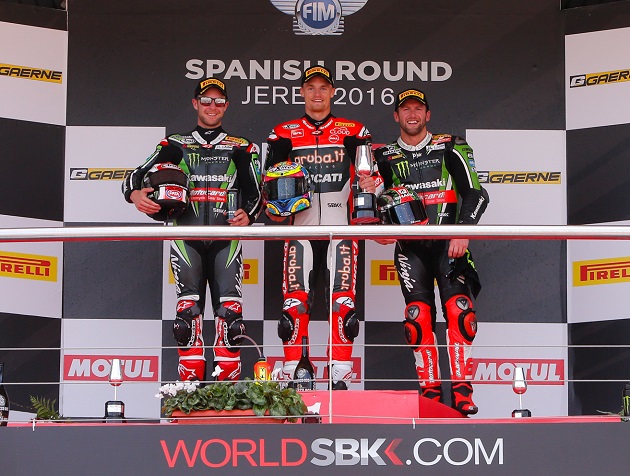 WSBK / Jerez Course 2 - Davies fait le doublé et repousse le sacre de Rea.