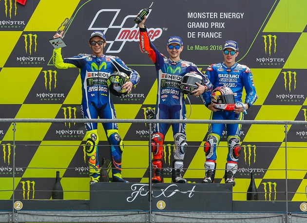 MotoGP - Doublé Yamaha sur un GP de France de folie ! Márquez au tapis.