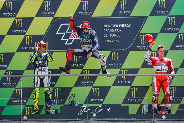 MotoGP / Le Mans - Lorenzo gagne, Rossi assure.