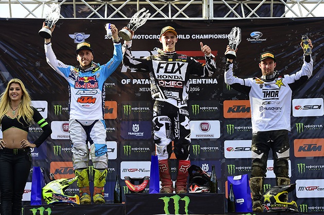 MXGP - Deuxième victoire de la saison pour Tim Gajser en Patagonie.