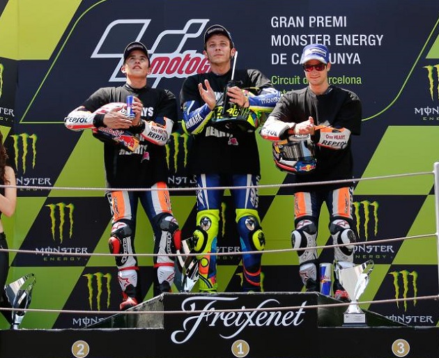 MotoGP / Catalogne - Rossi (et Iannone...) matent l'Espagne.