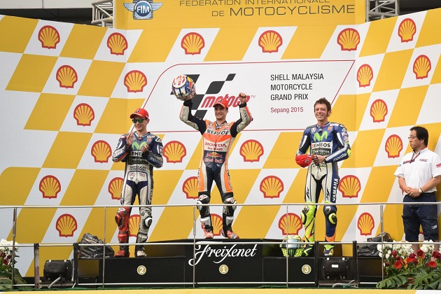 MotoGP / Sepang - Victoire Pedrosa / Carton rouge Rossi ?