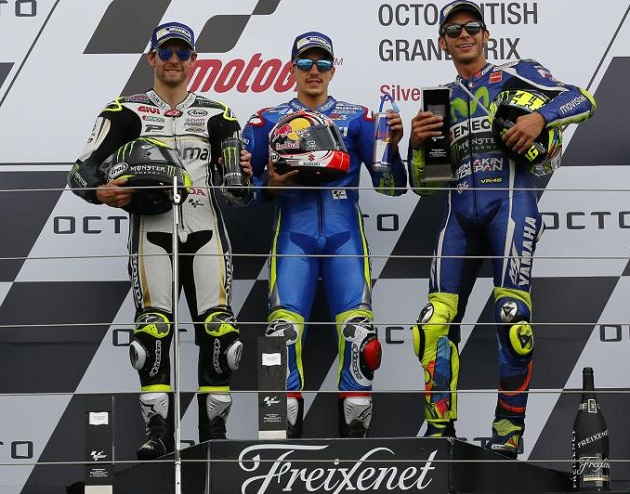 MotoGP - Viñales décroche sa première victoire à Silverstone.