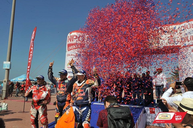 Rallye du Maroc - Victoire pour Sunderland. Titre pour Walkner.