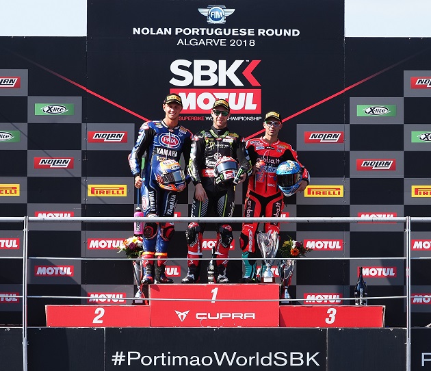 Doublé pour Rea, le Roi de Portimao !