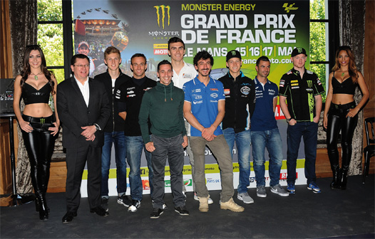 Du beau monde à la présentation du GP de France.