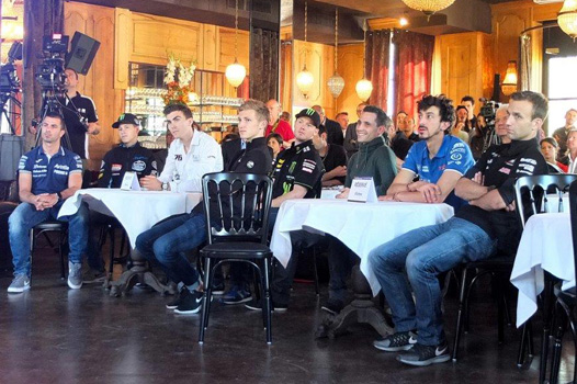 Du beau monde à la présentation du GP de France.