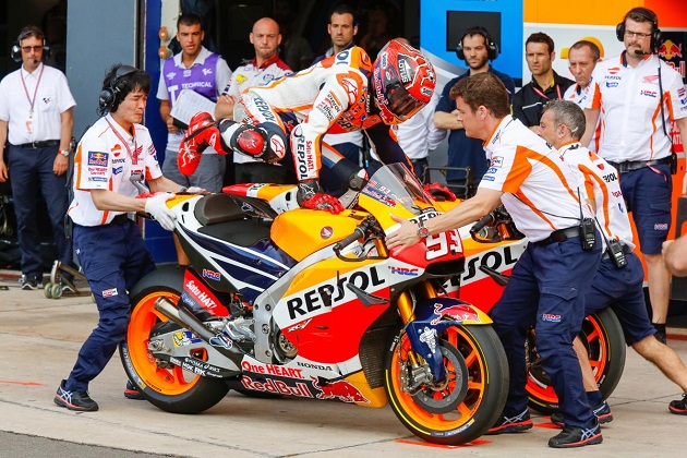 MotoGP / Austin - Márquez en son jardin.