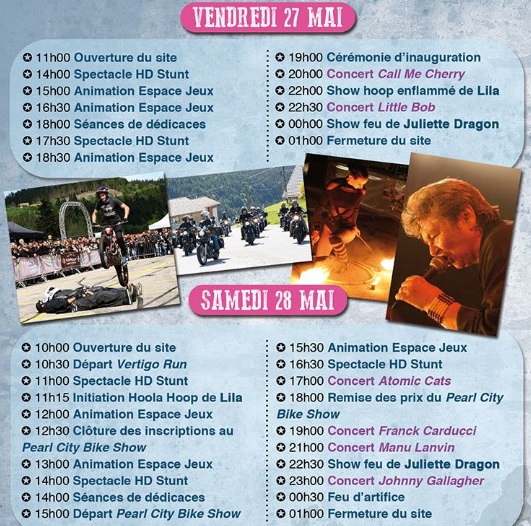 Coup d'envoi des Gérardmer Motodays.