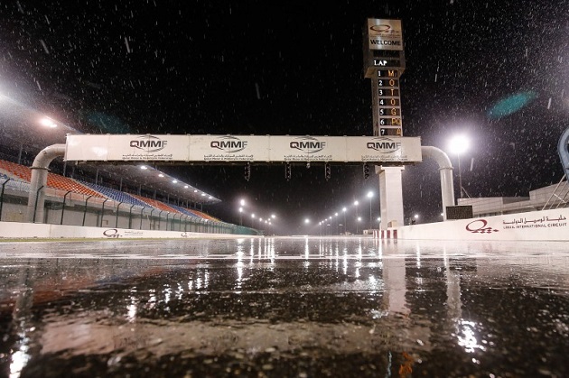 MotoGP / Qatar - La pluie stoppe prématurement le dernier test de pré-saison.