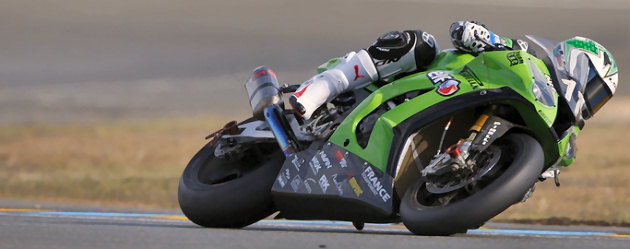 Kawasaki en pôle pour les 37ème 24 heures du Mans moto.
