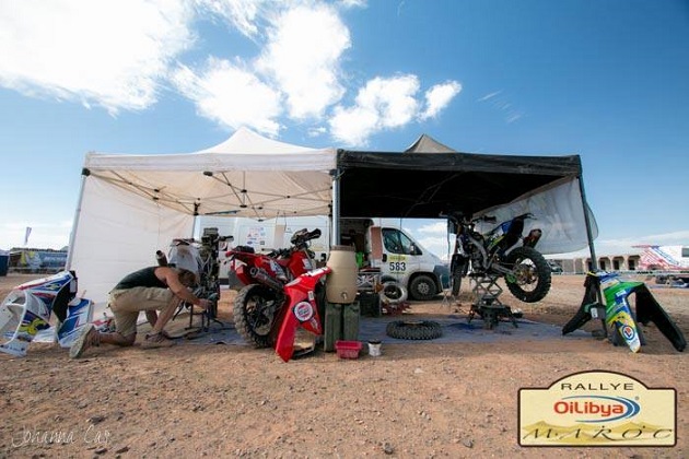 Départ imminent pour le Rallye du Maroc.