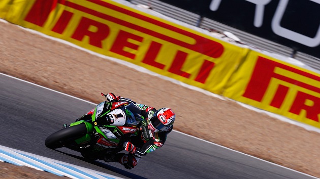 WSBK / Jerez Course 1 - Davies s'impose. Kawasaki remporte le titre constructeur.