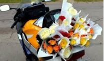 Une rose, un espoir - Des motards contre le cancer.
