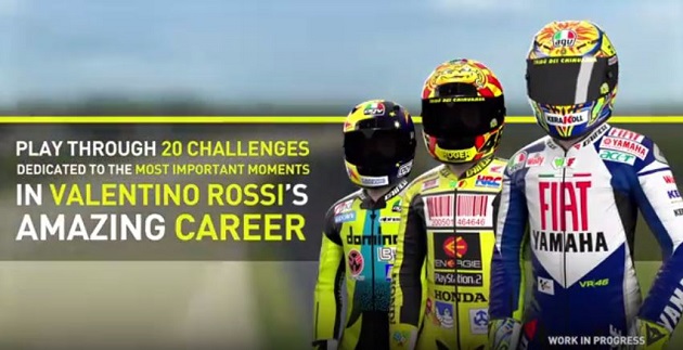 Deux nouvelles vidéos de Valentino Rossi The Game.