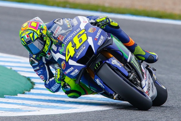 MotoGP / Jerez - Valentino Rossi impérial chez ses concurrents !