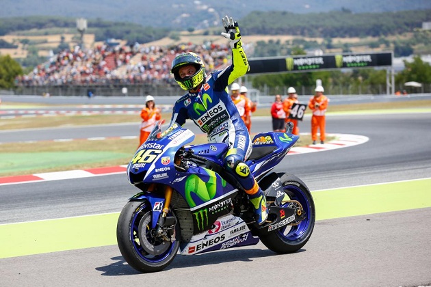MotoGP / Catalogne - Lorenzo revient à 1 point de Rossi dans la course au titre.