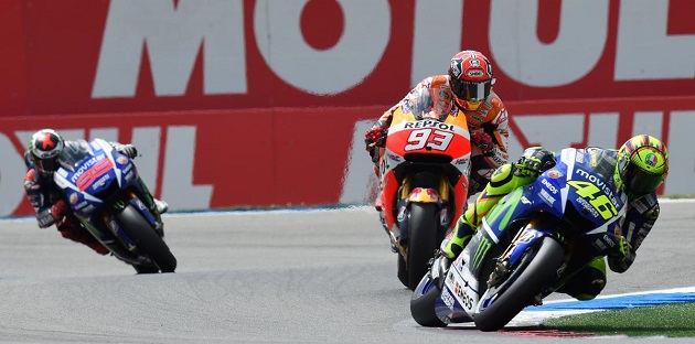 MotoGP - Spectaculaire victoire de Rossi à Assen.