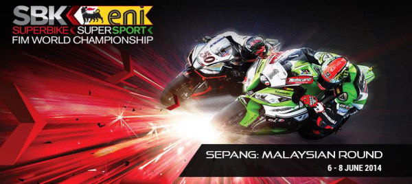 6ème manche du Mondial SBK à Sepang ce week-end.