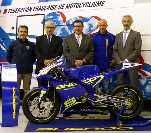 La FFM et Sherco présentent leur Pré-Moto3.