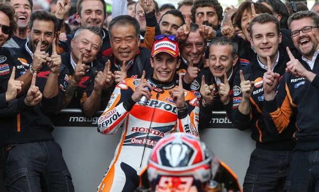 MotoGP - Onzième victoire de Marc Márquez en Grande-Bretagne.