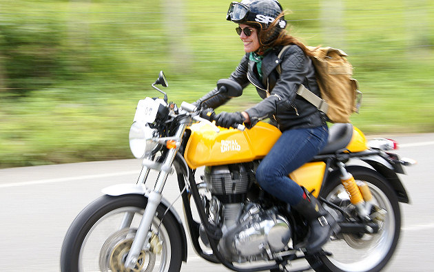 La moto de plus en plus tendance et appréciée.