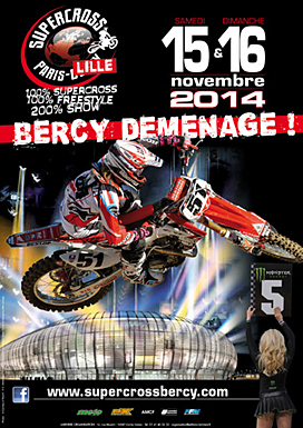 Lille accueille l'ex-Supercross de Paris-Bercy ce week-end.