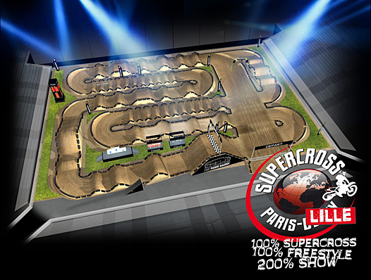 Lille accueille l'ex-Supercross de Paris-Bercy ce week-end.