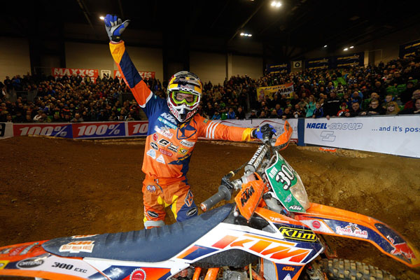 SuperEnduro - Webb s'impose en Allemagne.