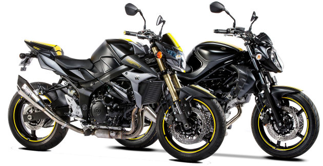 Les Suzuki 650 Gladius et 750 GSR en version BOSS.